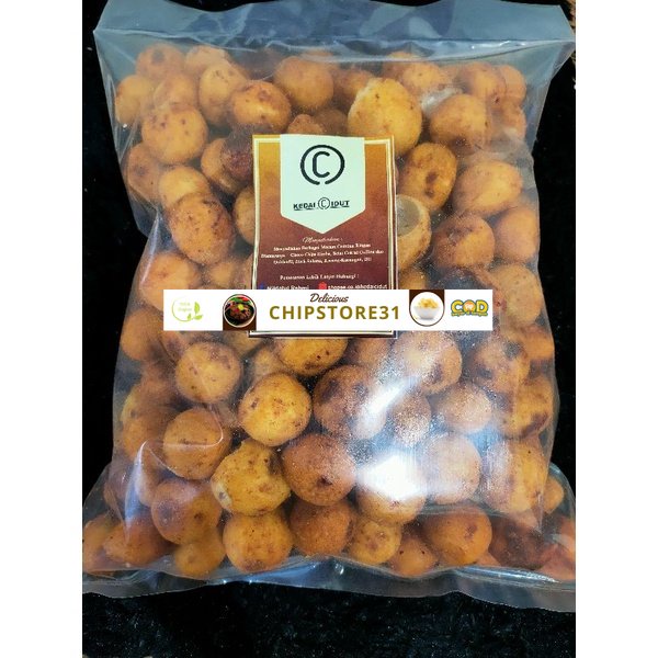 

New Cimol Pedas Daun Jeruk Kemasan Repack 500gr