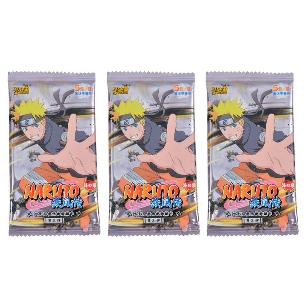 REBUY Rebuy Original Naruto Kartu Untuk Anak Koleksi Mainan Klasik Kartu Langka Naruto Karakter Klasik Komponen Game Flash Card Mainan Animasi Naruto Card