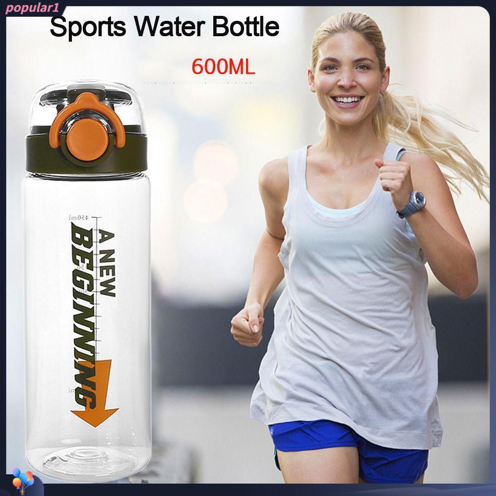 Popular Sports Water Bottle Gym Travel Botol Minum Bening Plastik
