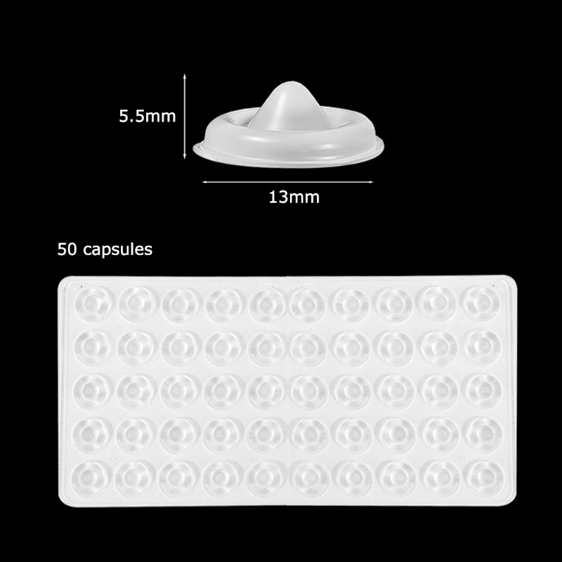 [Unggulan] Lantai Dinding Shock-proof Mute Mat Furniture Anti-Tabrakan Bantal Anti-slip Keyboard Memperbaiki Stiker Perekat Diri Silika Gel Partikel Pintu Laci Buffer Guard Pad