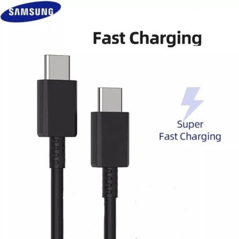 KABEL DATA SMG TYPE C TO TYPE C FAST CHARGING A70 A71 NOTE 10/ 10+/A23/ A33/A52/A52S/M52/A53/25w 45w S10/ S10+/S20 S21 FE