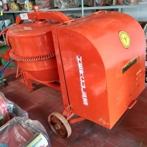 Mesin Molen 50KG Hercules Concrete Mixer Pengaduk Semen Cor Bangunan - Tanpa Diesel