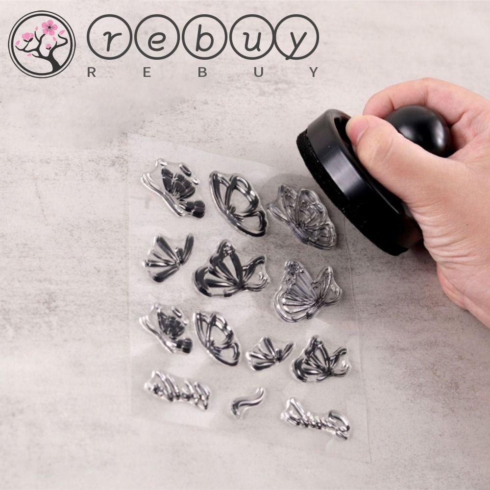 Rebuy Stamp Block2023Hias Akrilik Tahan Lama Untuk Blok Stempel Segel Handmade Scrapbooking DIY