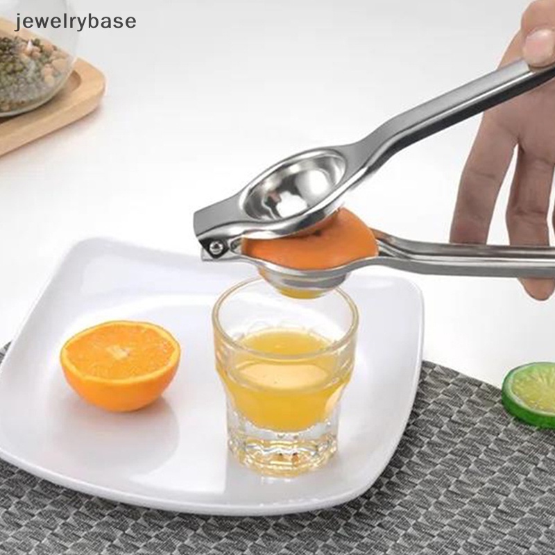 [jewelrybase] Perasan Jeruk Lemon Hand Manual Stainless Steel Untuk Buah Jeruk Lemon Juicer Butik