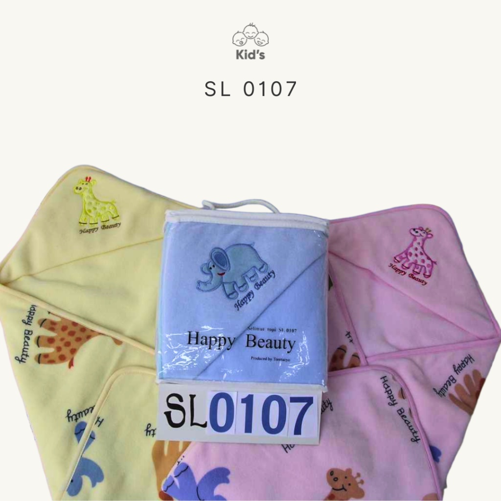 Hokina Baby Selimut Kepala Boneka / Selimut Topi Bayi SL0107