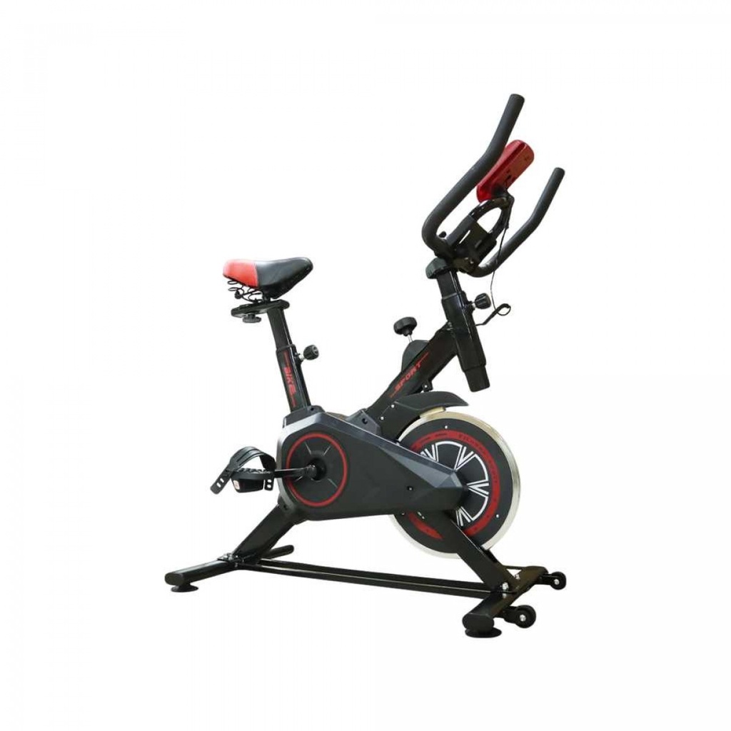 Sepeda Statis Fitnes Spinning Bicycle Exercise Indoor Gym Bike LCD