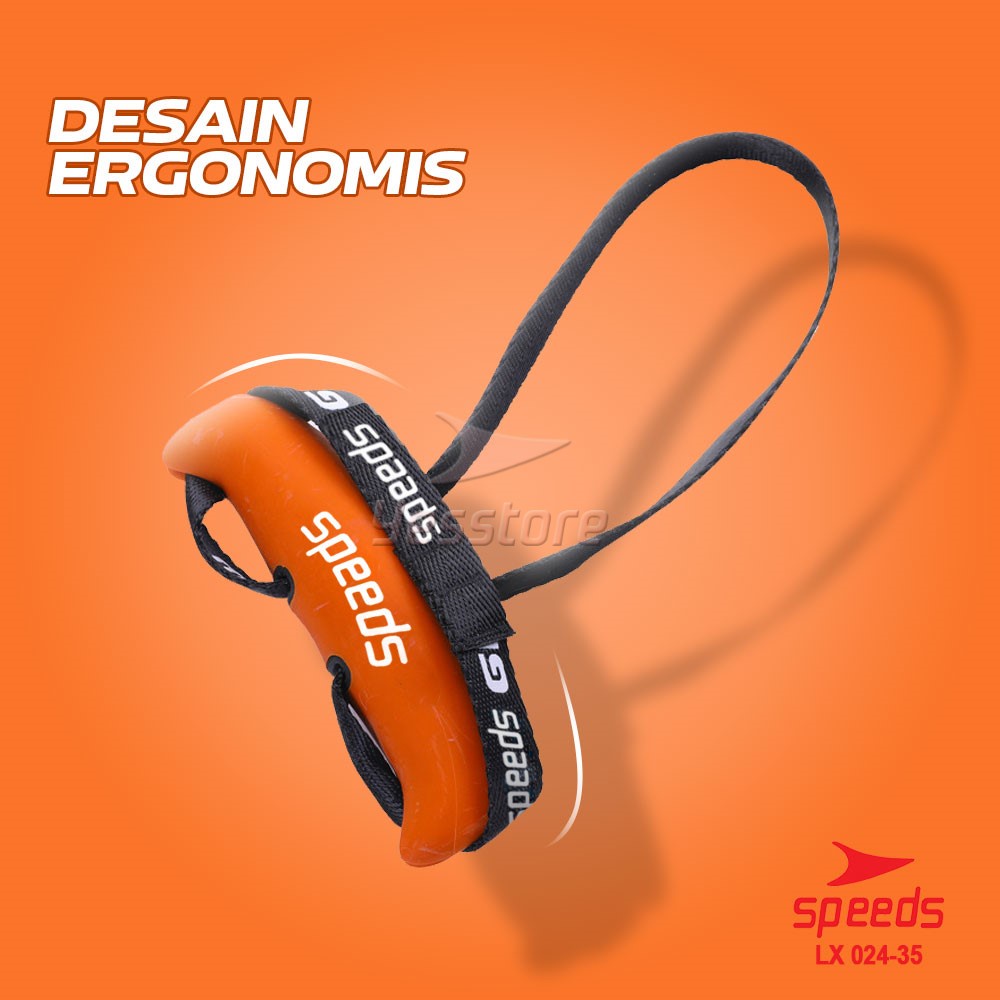 SPEEDS Horn Fitness Handles Grip Fitnes Handle Pull Up Weight Lifting Support Perlengkapan Gym  024-35