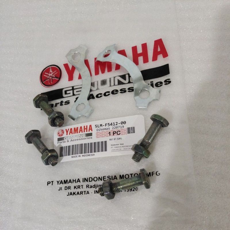 COD Baut Gear Gir Belakang assy Yamaha Jupiter Z - Vega R - Fizr - F1ZR Original ASLI - TOPSEMARANG