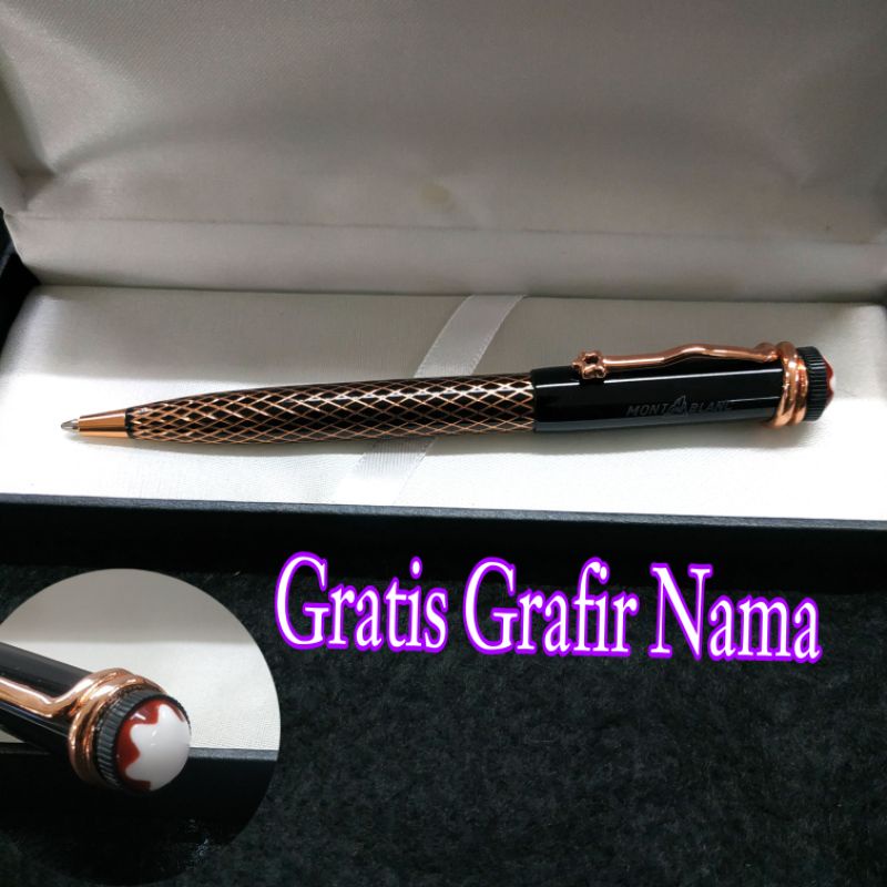 

Pulpen mewah Montblanc model putar exclusive