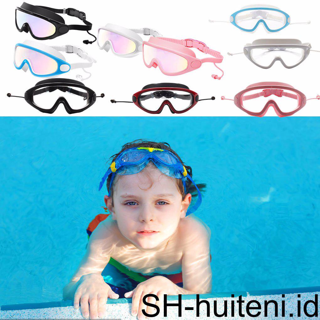 Kacamata Renang Anak Dengan Sumbat Telinga Cowok Cewek Kolam Anti Air Kacamata Eyeglasses Eyewear Accessories