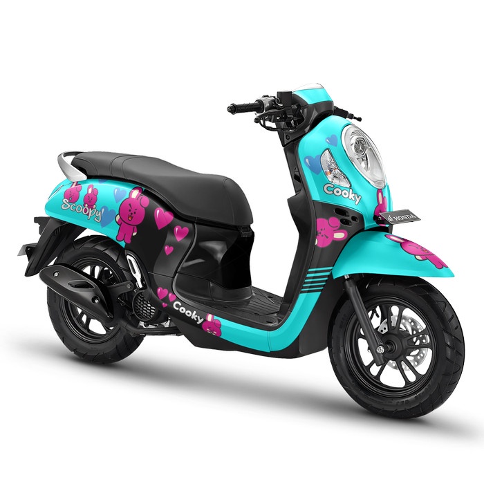 Decal Full body Stiker Scoopy 2020 2021 2022 2023 BTS BT21 Cooky