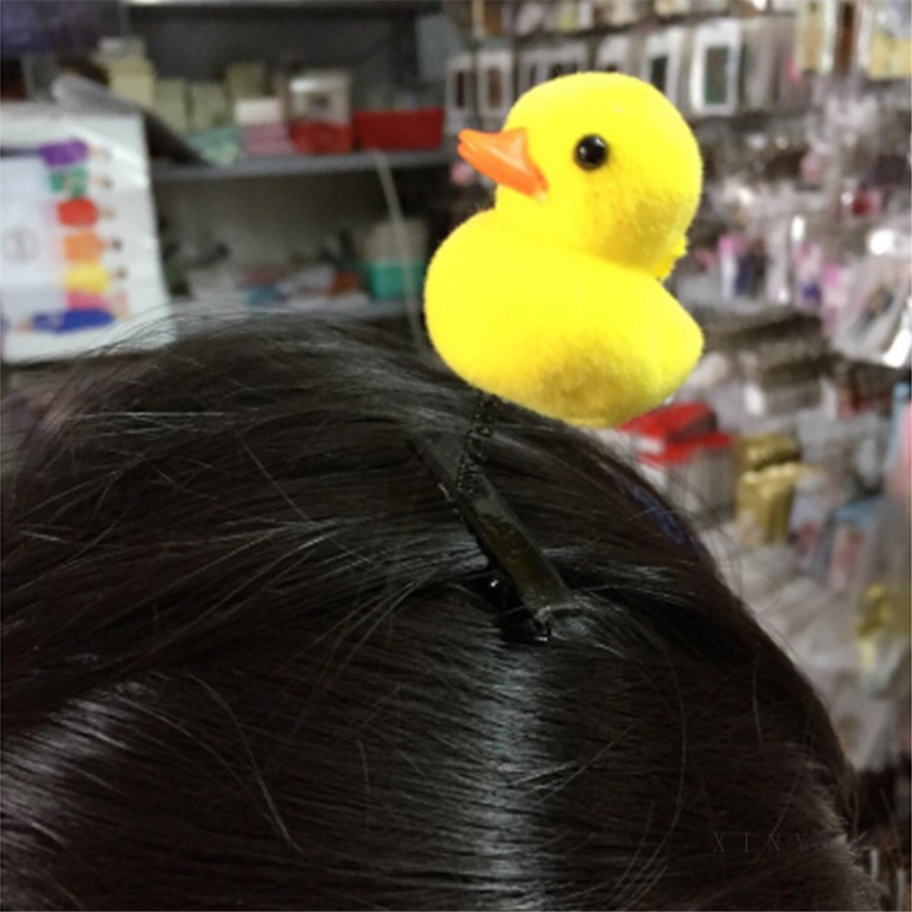 Jepit Rambut Bebek Kuning Versi Korea Jual Perhiasan Permen Klip Rambut Kecil Yang Lucu