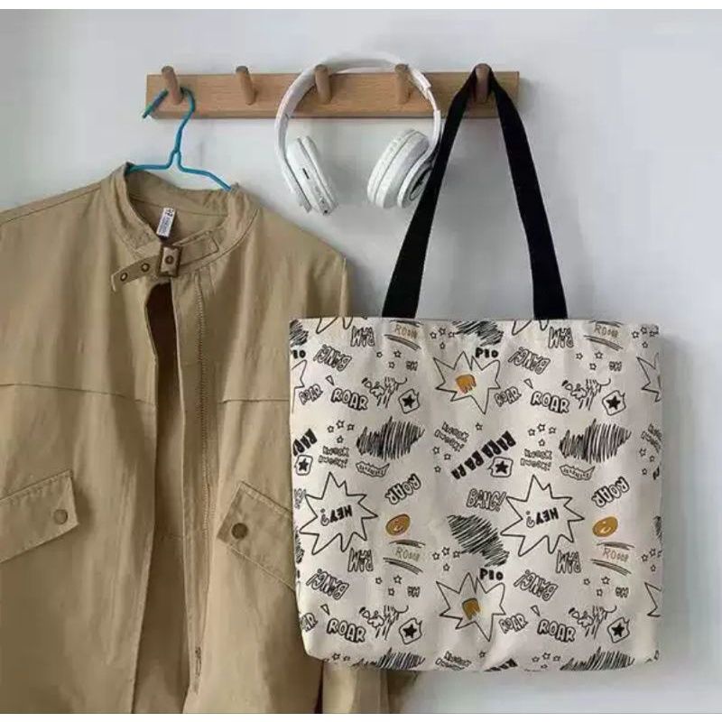 TOTE BAG FASHION KOREA SABLON CANTIK