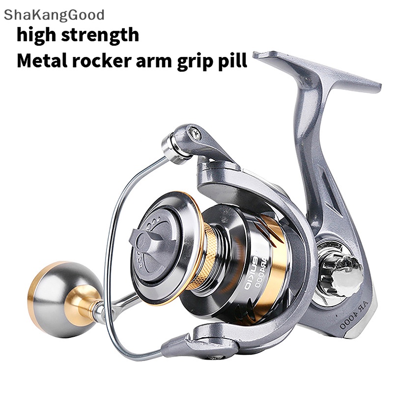 Skid Reel Gulungan Pancing stainless steel full metal cup High Speed Lure Fishing Casg Reel SKK