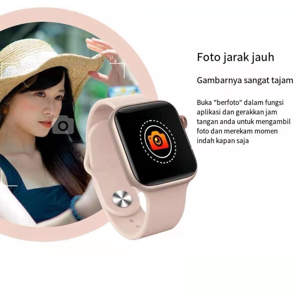 Tahan Air JAM TANGAN YG BISA Telpon SmartWatch Y68 Sport Touch Button Bluetooth Digital Waterproof Bluet Smart Watch Fitness Pelacak Kebugaran Gelang Pedometer Heart Rate IOS//Android