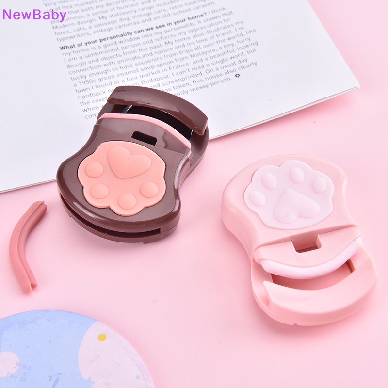 Newbaby 1Pcs Penjepit Bulu Mata Mini Portable Eye Lashes Curling Clip Makeup Eyelash Tools ID