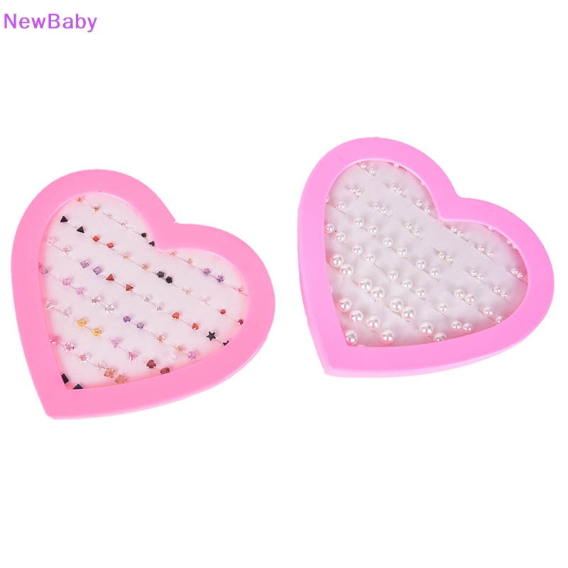 Newbaby Handmade Mix Style Buah Bunga Clay Anting Tusuk Set Anak Anting Perhiasan ID