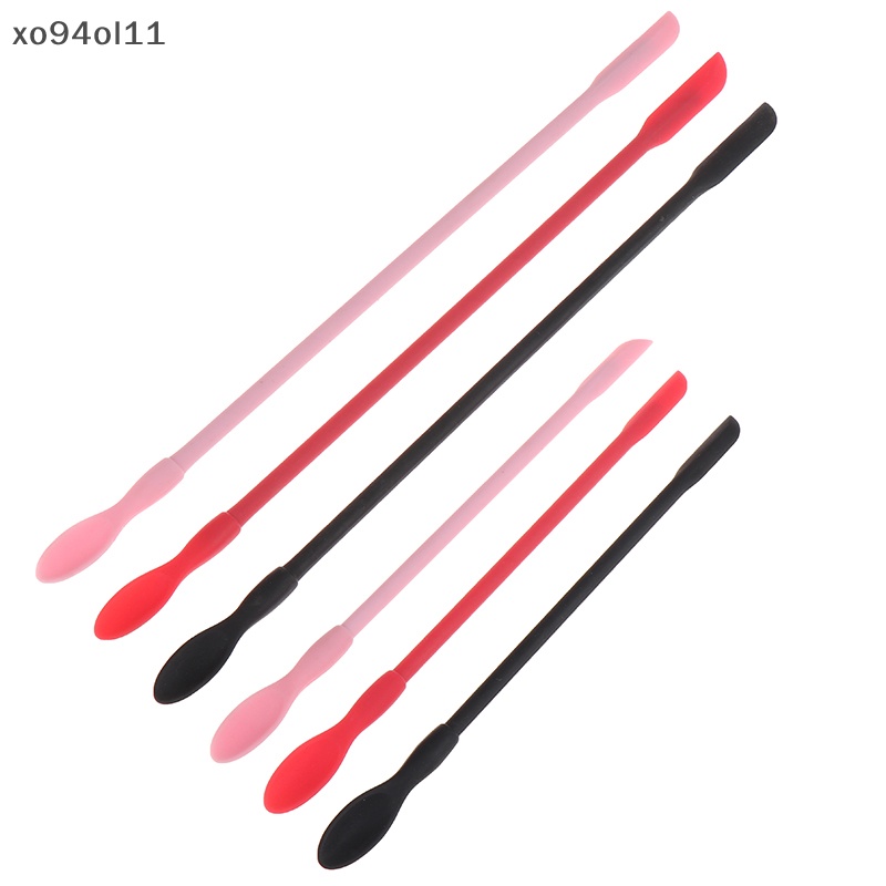 Xo Spatula Silikon Mini Botol Toples Tipis Silicone Scraper Gadget Kitchen Utensils OL