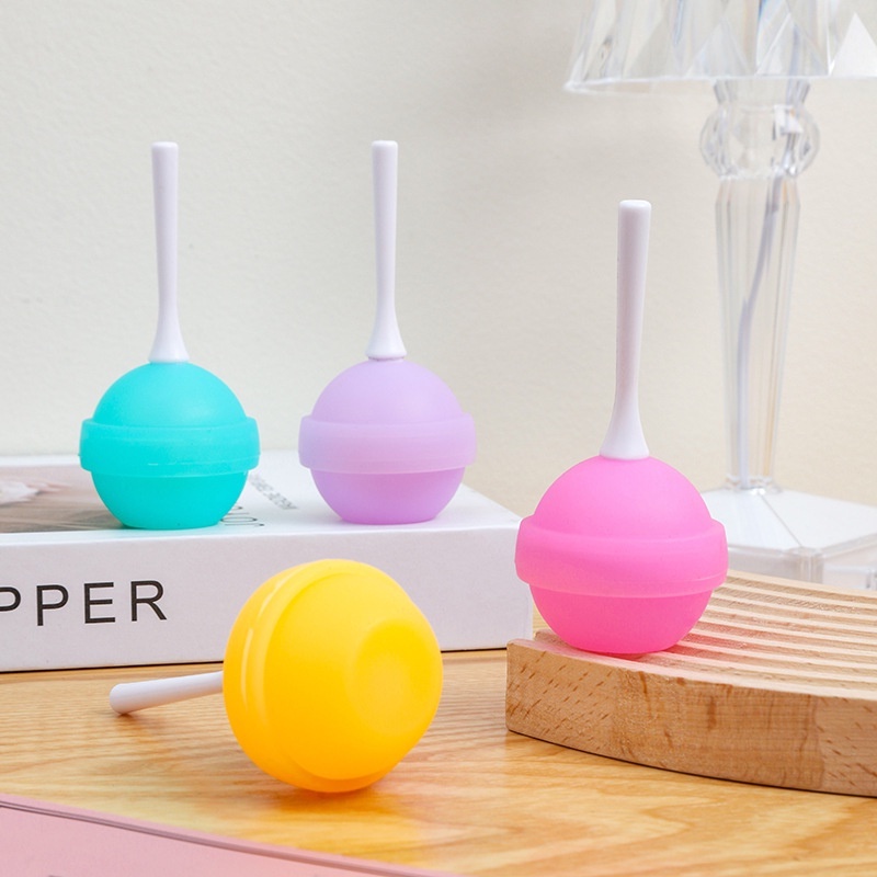 [Fitur] Kreatif Lolipop Es Hoki Cetakan Susu Krim Icy Sphere Freezing Cup Easy-demoulding Ice Ball DIY Tray Musim Panas Jus Kopi Kubus Membuat Cetakan