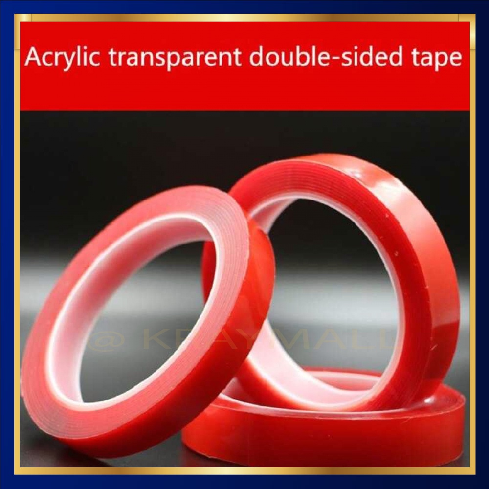 

Perekat Double Tape Acrylic Adhesive Transparent Sticker - J4702