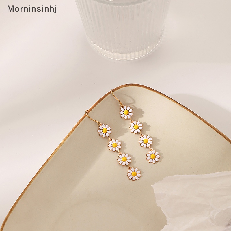 Mornin 1pasang Anting Liontin Daisy Warna-Warni Lucu Kepribadian Sederhana Fashion Anting Unik Untuk Wanita Perhiasan Pesta Hadiah Ulang Tahun id