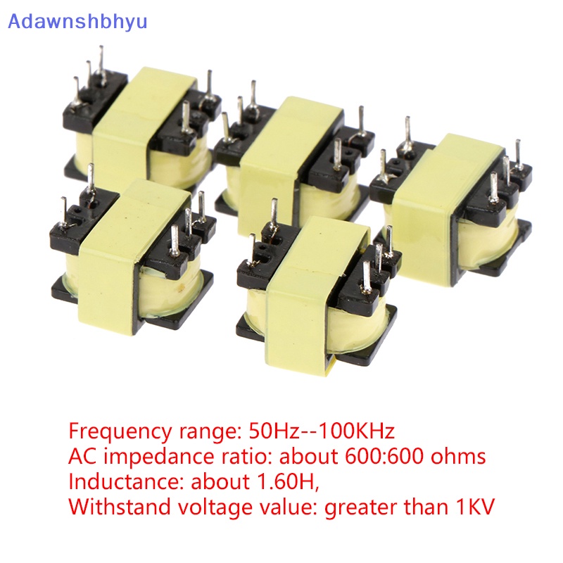 Adhyu 600 ohm Trafo Toroidal Isolator Frekuensi audio 600: 600 Travo 1:1 ID