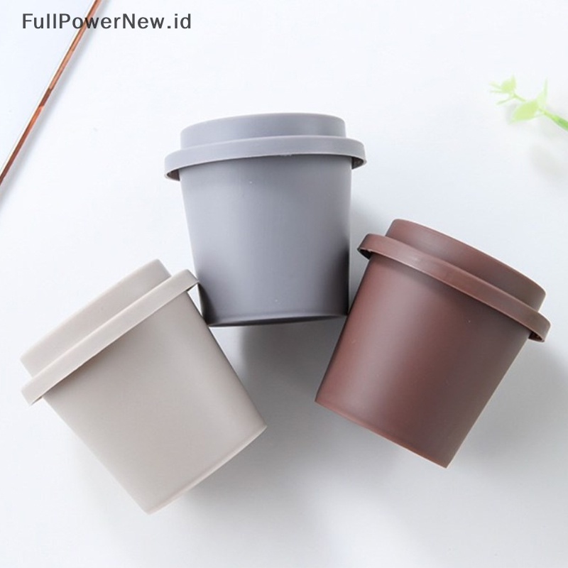 Power Gelas Kopi Kosong Bentuk Beauty Sponge Holder Bedak Puff Bubuk Sponge Case ID