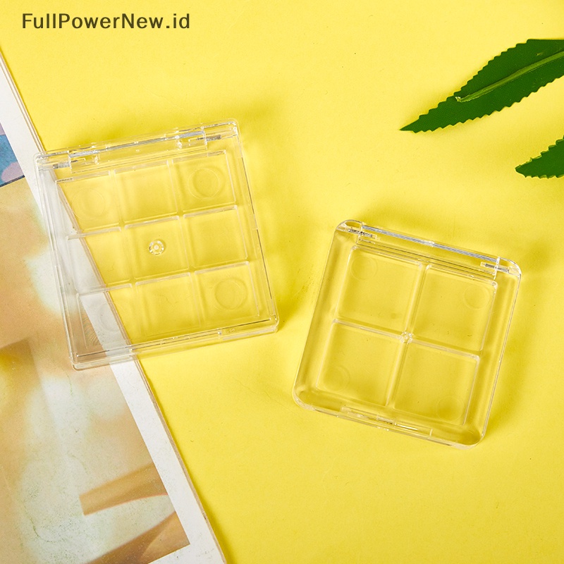 Power Nail Tip Box4 /9 Grids Tempat Penyimpanan Kosong Nail Art Organizer Container Box ID