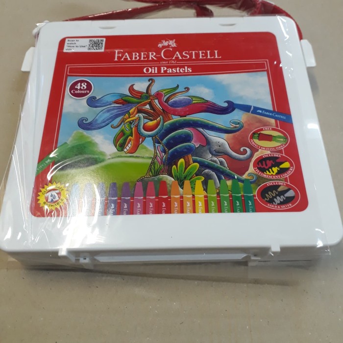 

Crayon / Oil Pastel Faber Castell 48 Warna Bag