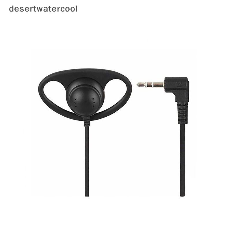 Deid Single Sided D-shaped Ear Loop Interpretasi Simultan 3.5MM Dengar Hanya Earphone Untuk Sistem Pandu Tur Radio Martijn