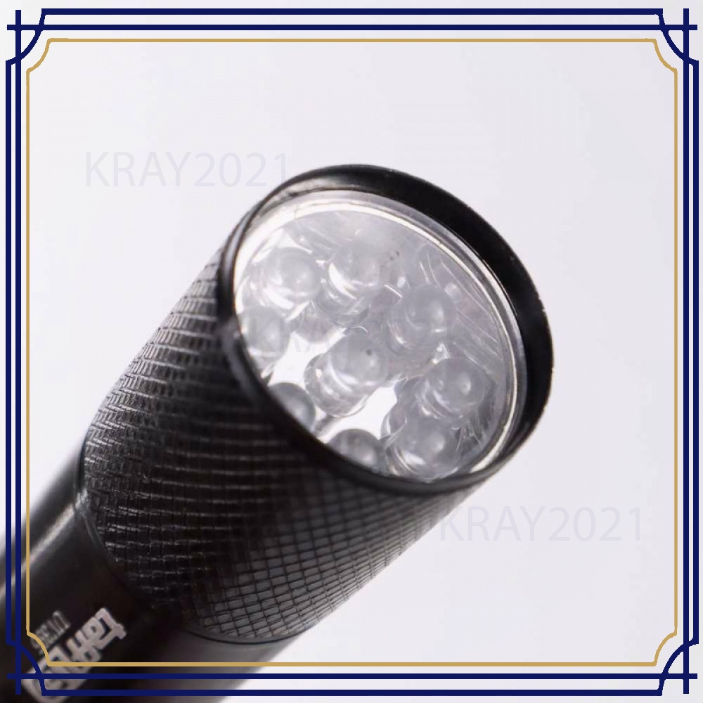 TaffLED Senter LED Mini Ultraviolet UV 400nm 9 LED - UV-395