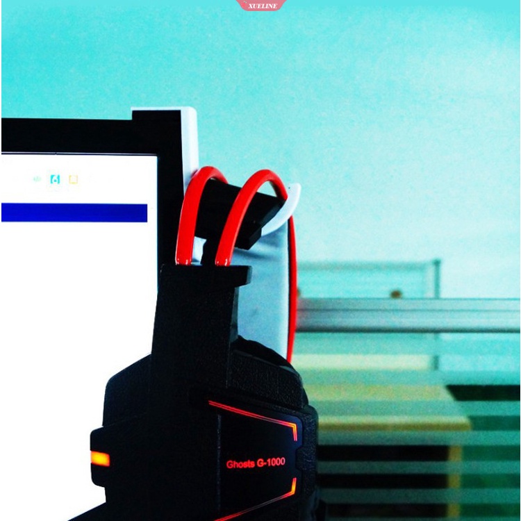 Bracket Headphone Gantungan Kolong Meja Tempel Dinding Headset Holder Hook Earphone Display Stand [ZXL]