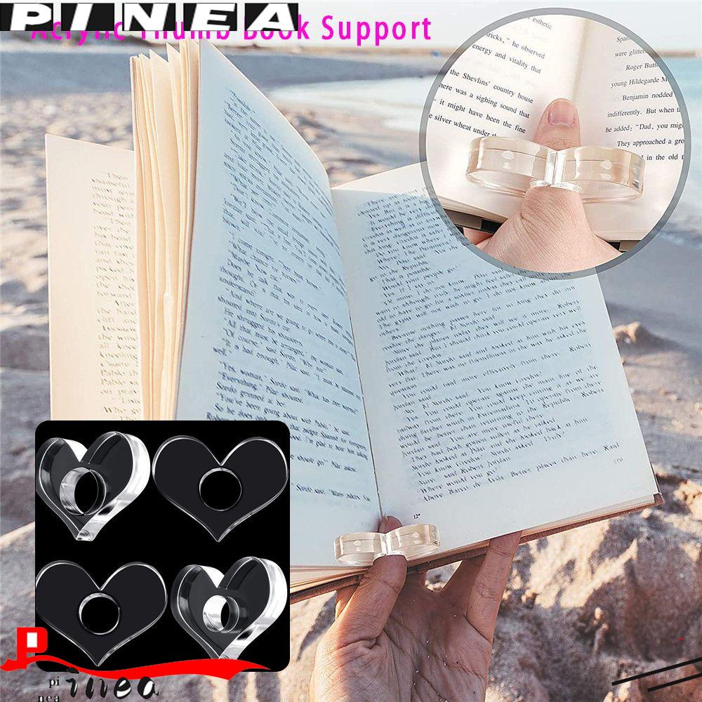 Penopang Buku Jempol Nanas Reader Penanda Halaman Buku Handmade Multi Fungsi Holder