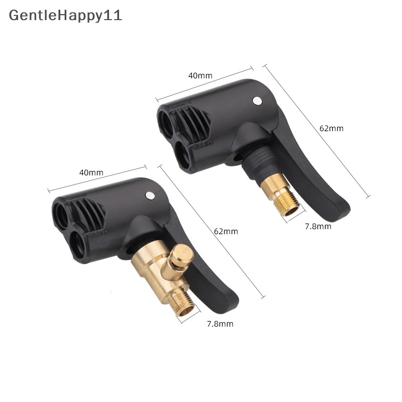 Gentlehappy Pompa Angin Mobil Konversi Air Chuck Portable Pompa Tiup Untuk Ban Mobil Air Chuck Inflator Pump Valve Connector Clip-on Adapter Car Tyre Wheel Valve Aksesoris id