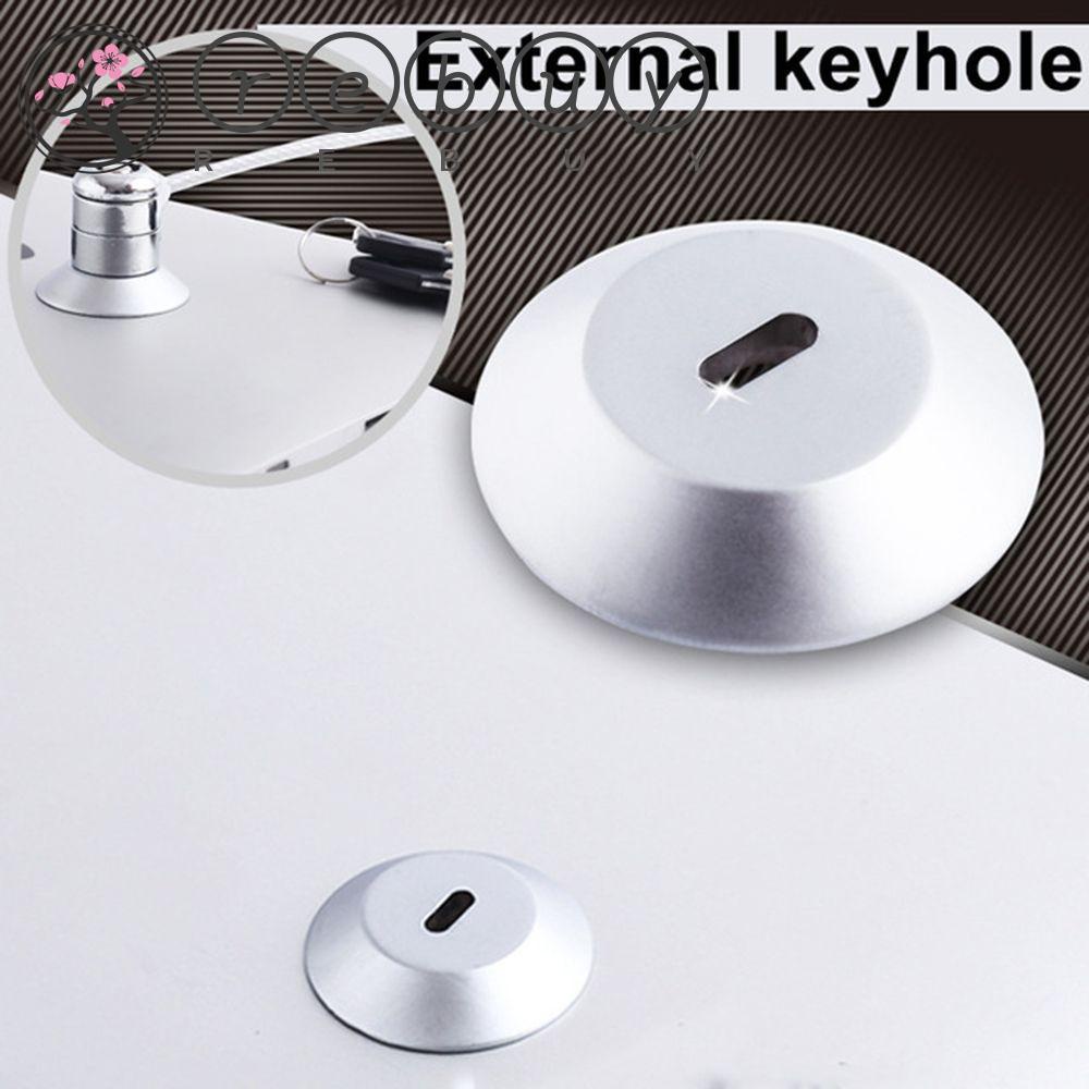 Rebuy Lock Hole Portable Round Laptop Keamanan Eksternal Anti Maling