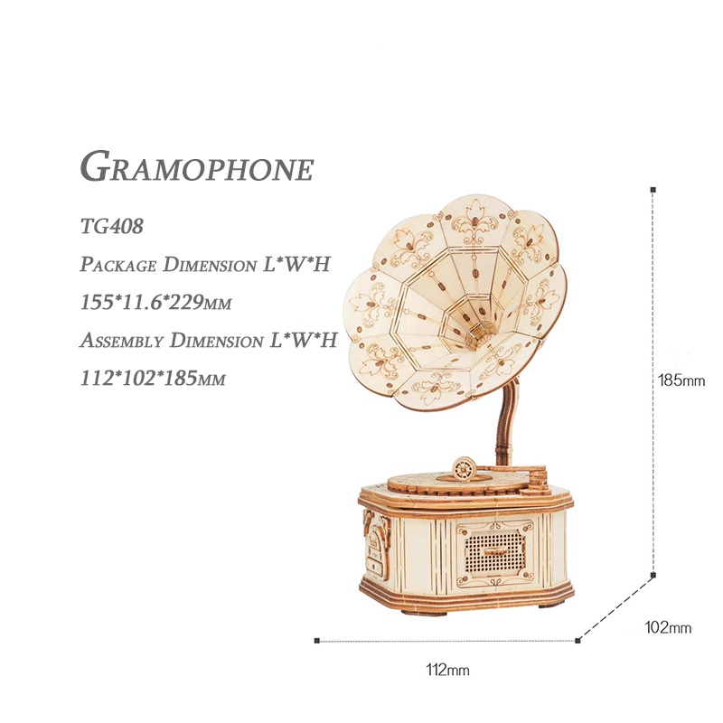 Toys Rolife Gramophone TG408