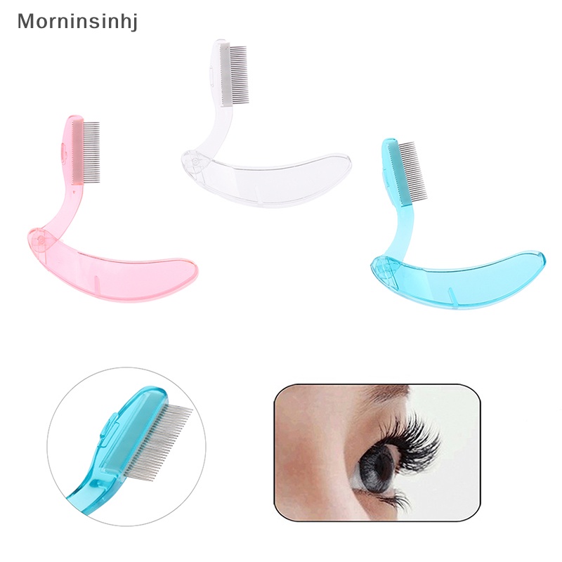 Mornin 1Pcs Sisir Alis Lipat Pemisah Bulu Mata Alis Eyelash Grooming Brush id