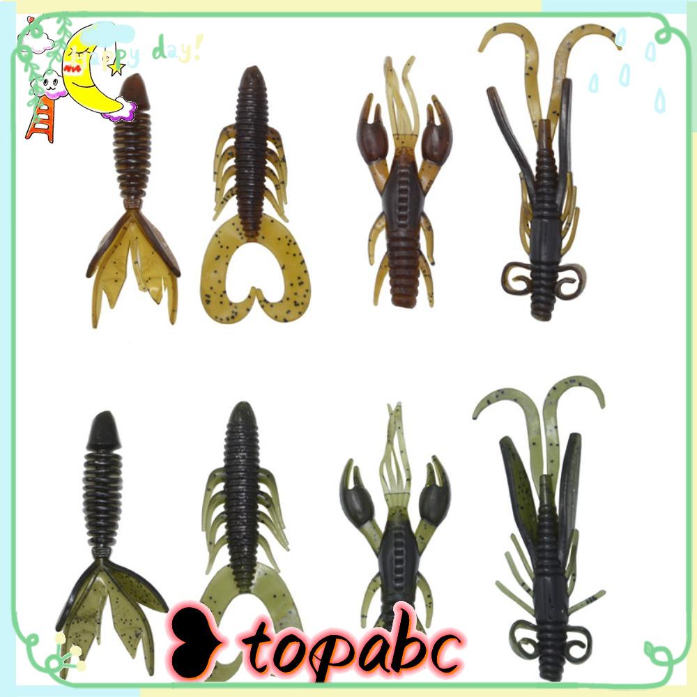 TOP 2opcs Umpan Buatan Craw Flapper Umpan Pancing Ikan Pari Simulasi Wobblers