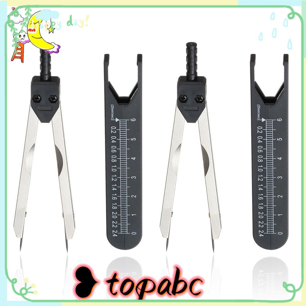 TOP 2pcs EKG Caliper Drafting Divider Serut Cardiology Pengukur Electrocardiogram Calipers Divider