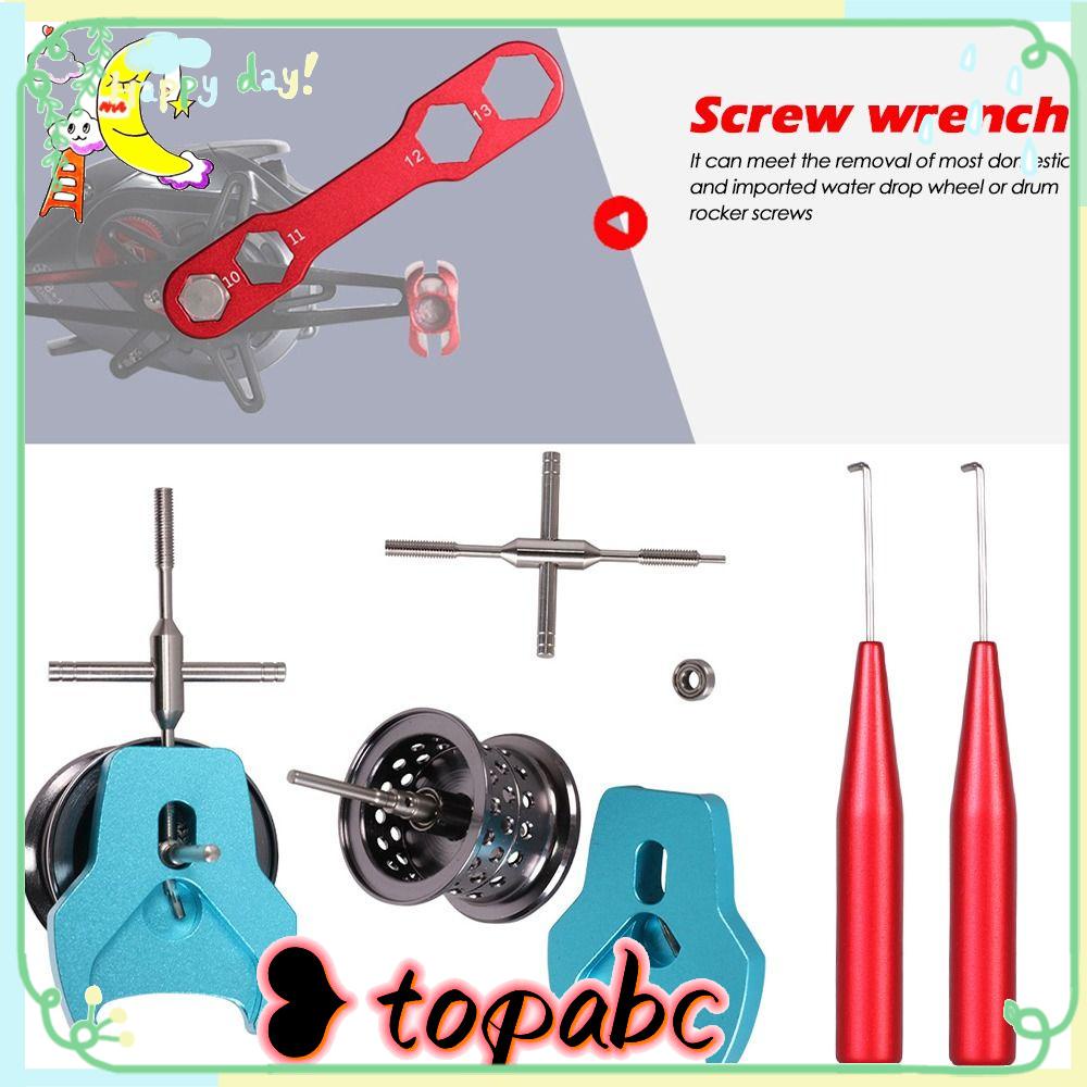 TOP Reel Pancing Bearing Pin Remover Pencabut Roda Kawat Aluminium Alloy Repair Pin Remove device