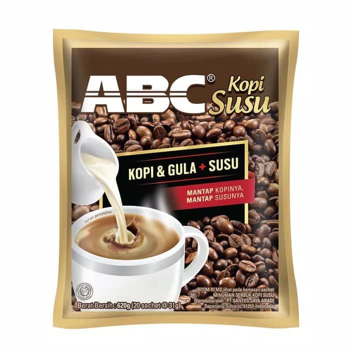 

FCW Jakbar - Kopi ABC Susu 1 Renceng 10 x 31 Gram
