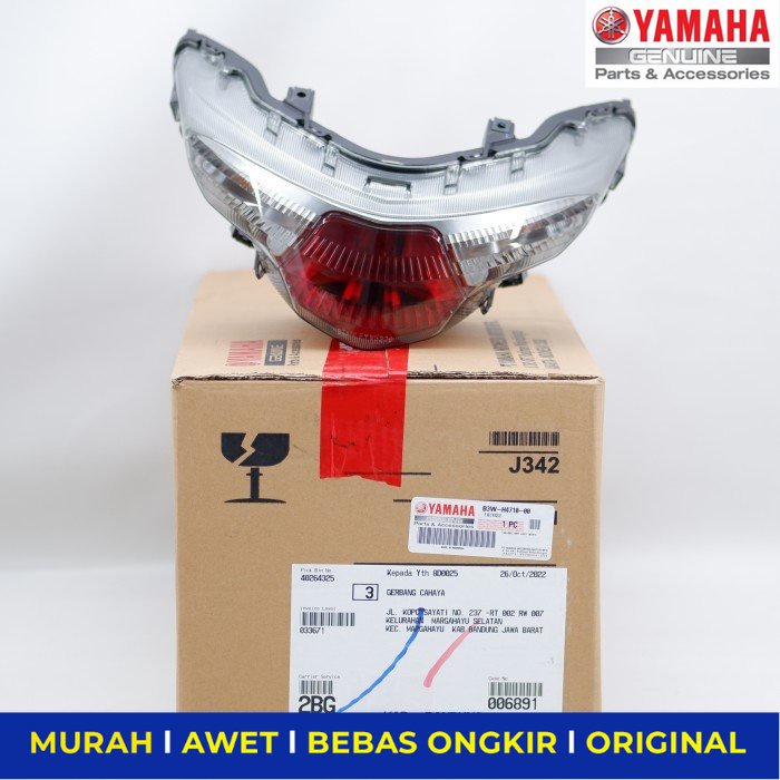 Taillight Gear 125 Original Yamaha - Sparepart Sperpart Spare Part Motor Onderdil Suku Cadang Yamaha