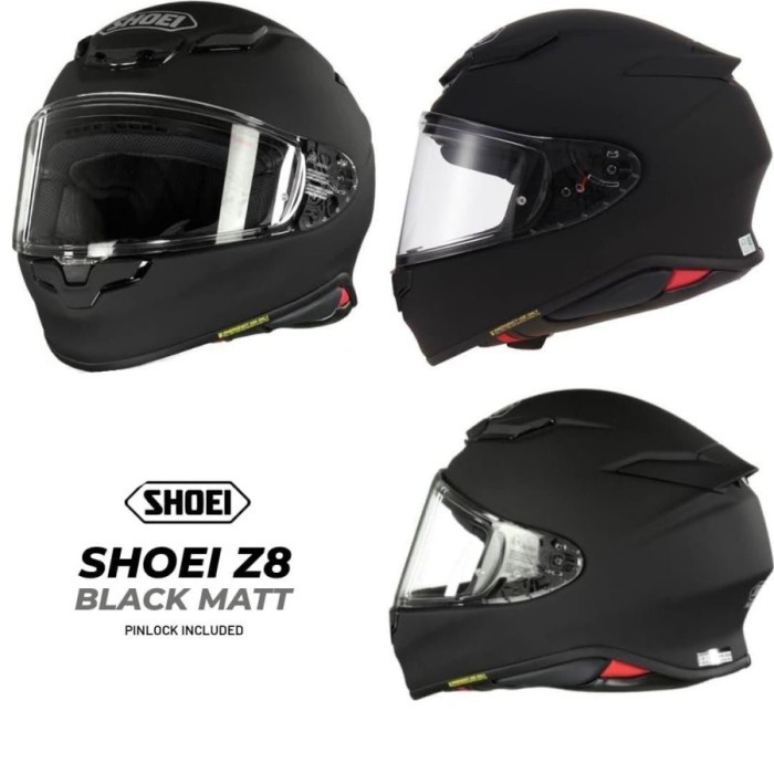 Helm Full Face Shoei Z8 Matt Black