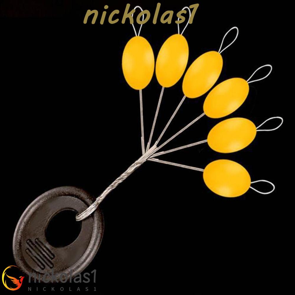 NICKOLAS1 Big Space Beans 2S S M L 60pcs Ikan Gurame Lele Bola Karet Space Beans Fishing Beans Fly Alat Umpan Pancing Luminous Space Beans