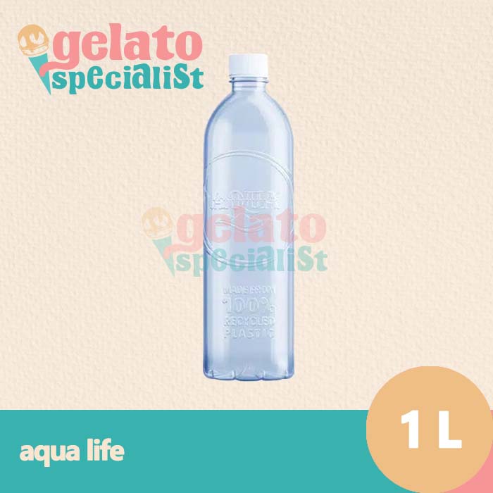 

Aqua Life Mineral Water Botol 1100ml / 1,1 Liter