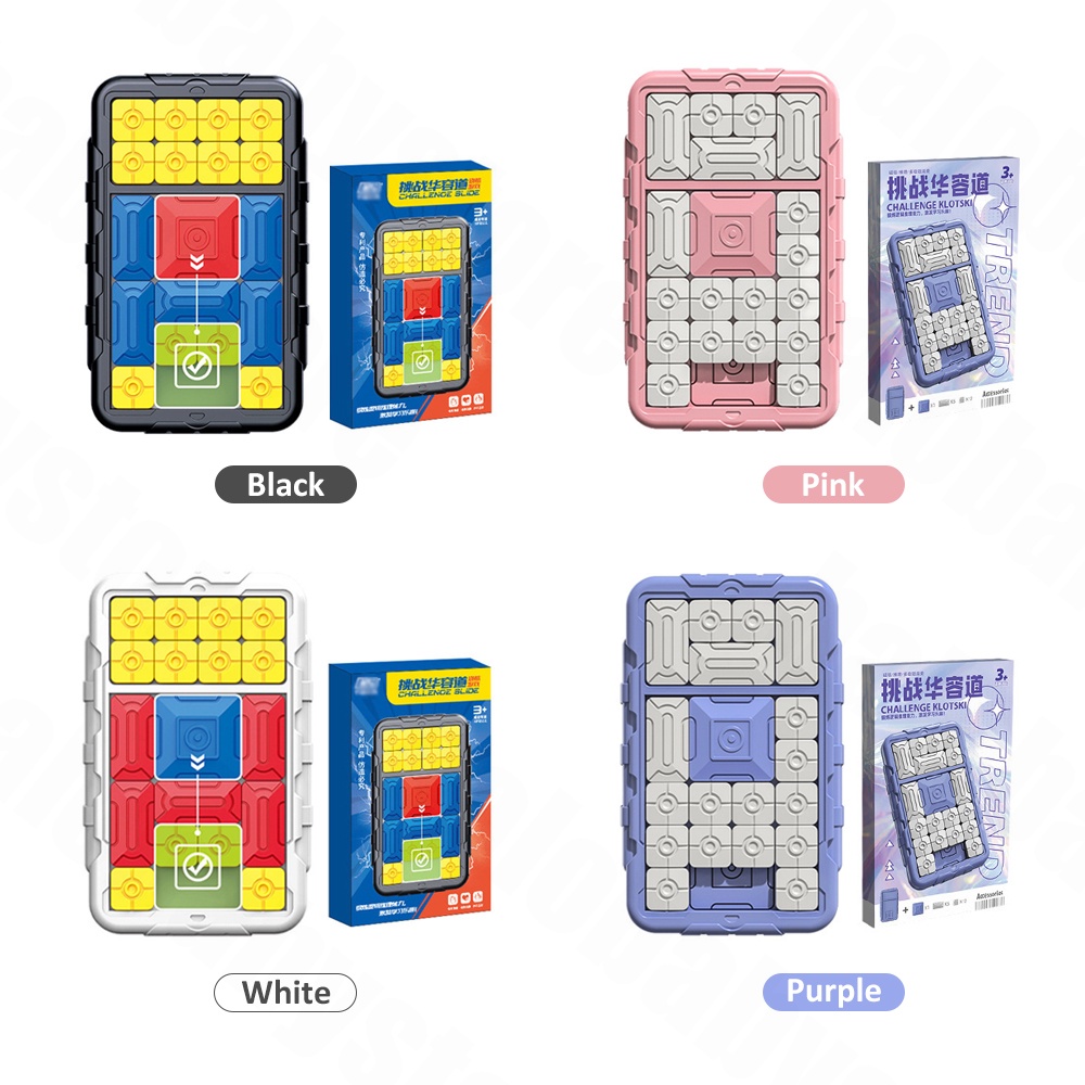 Halo Baby Puzzle Geser Anak Cerdas Super Slide Huarong Road Games Edukasi Remaja Hadiah
