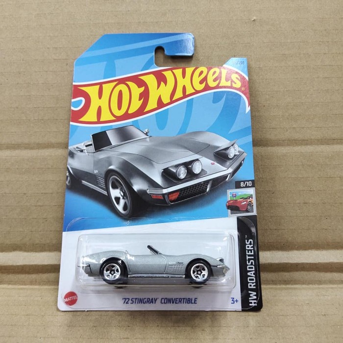 Hotwheels 72 Stingray Convertible Silver - Lot K 2023