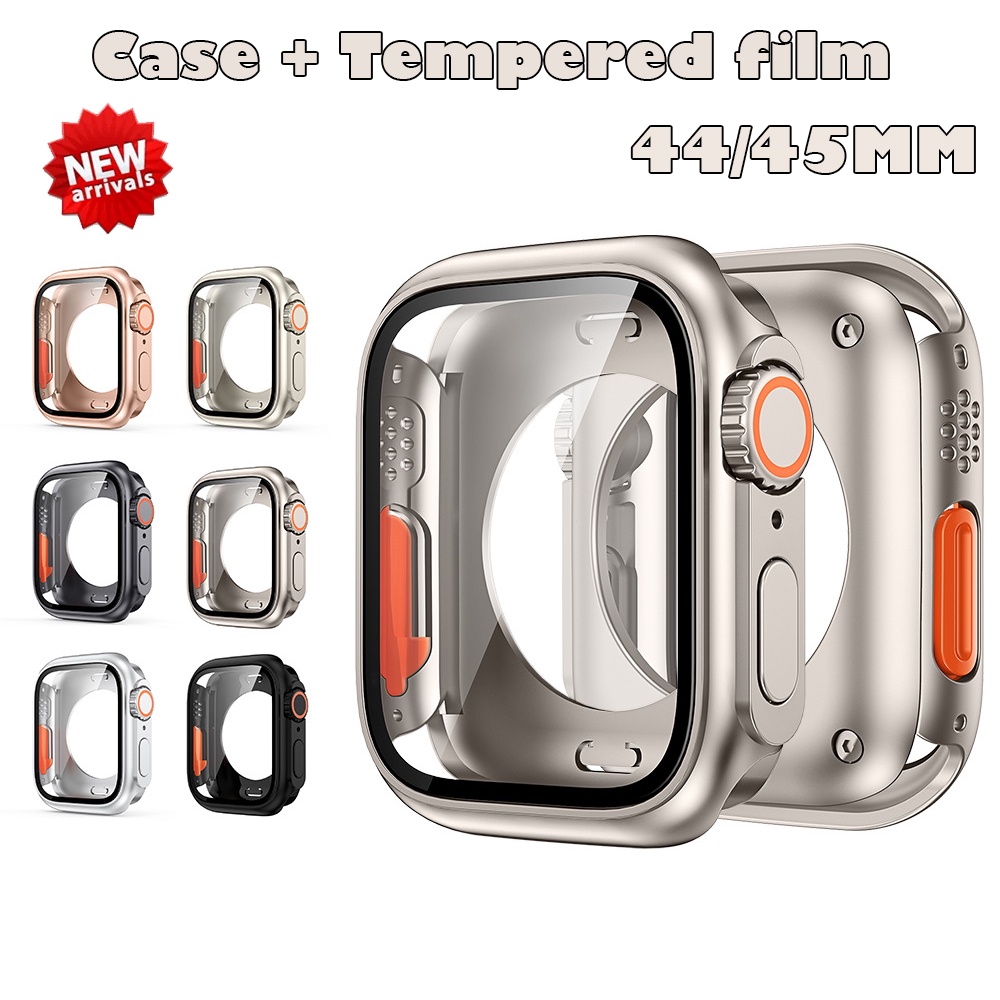 Toserbalass+ trakeover untuk alfinpple alfinatch 45mm 44mm kampasard kampas alfinront &amp; erkapear kampasumper iwatch iwatch halilintar 80 7 6 5 4 pxlxthange alfino alfinltra kampas casing trakatch