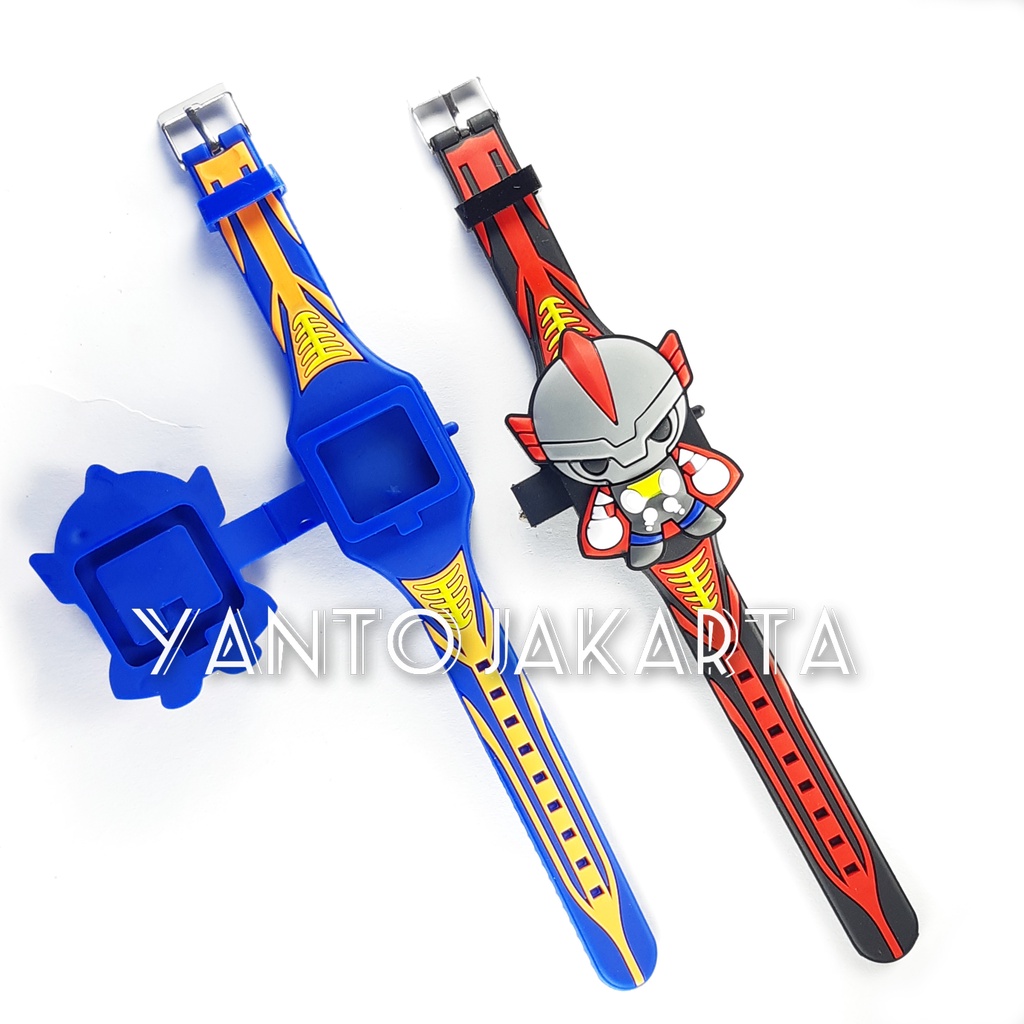 JAM TANGAN LED ANAK LAKI LAKI KARAKTER ULTRAMAN