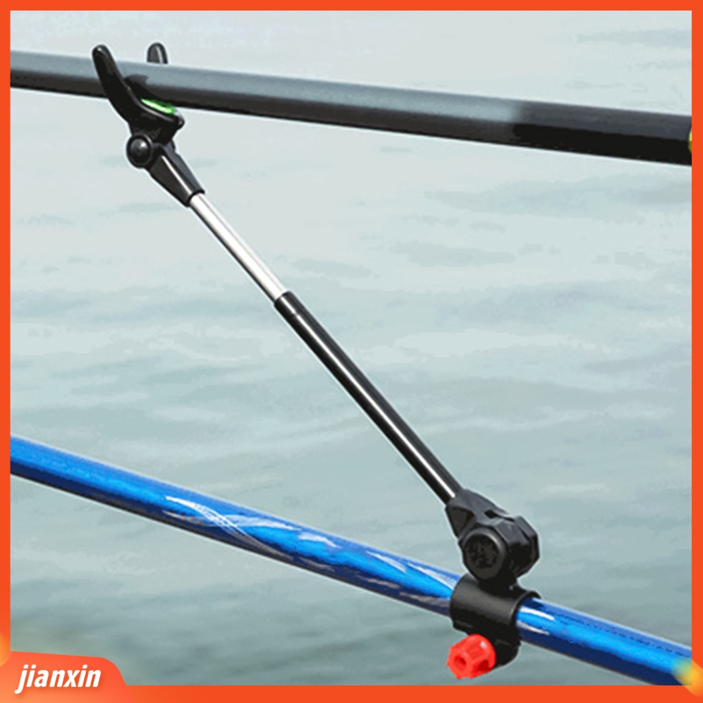 (In Stock) Holder Joran Teleskopik Tipe Tombol Portabel Braket Tiang Gantung Belakang Lipat Untuk Angling
